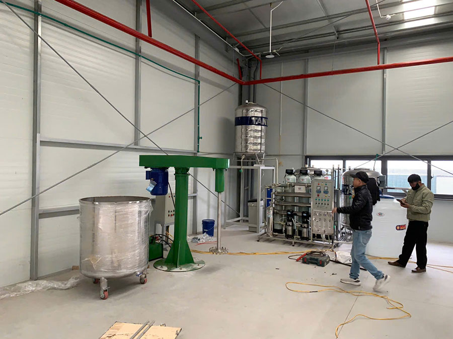 máy khuấy sơn 500 lít 11kw