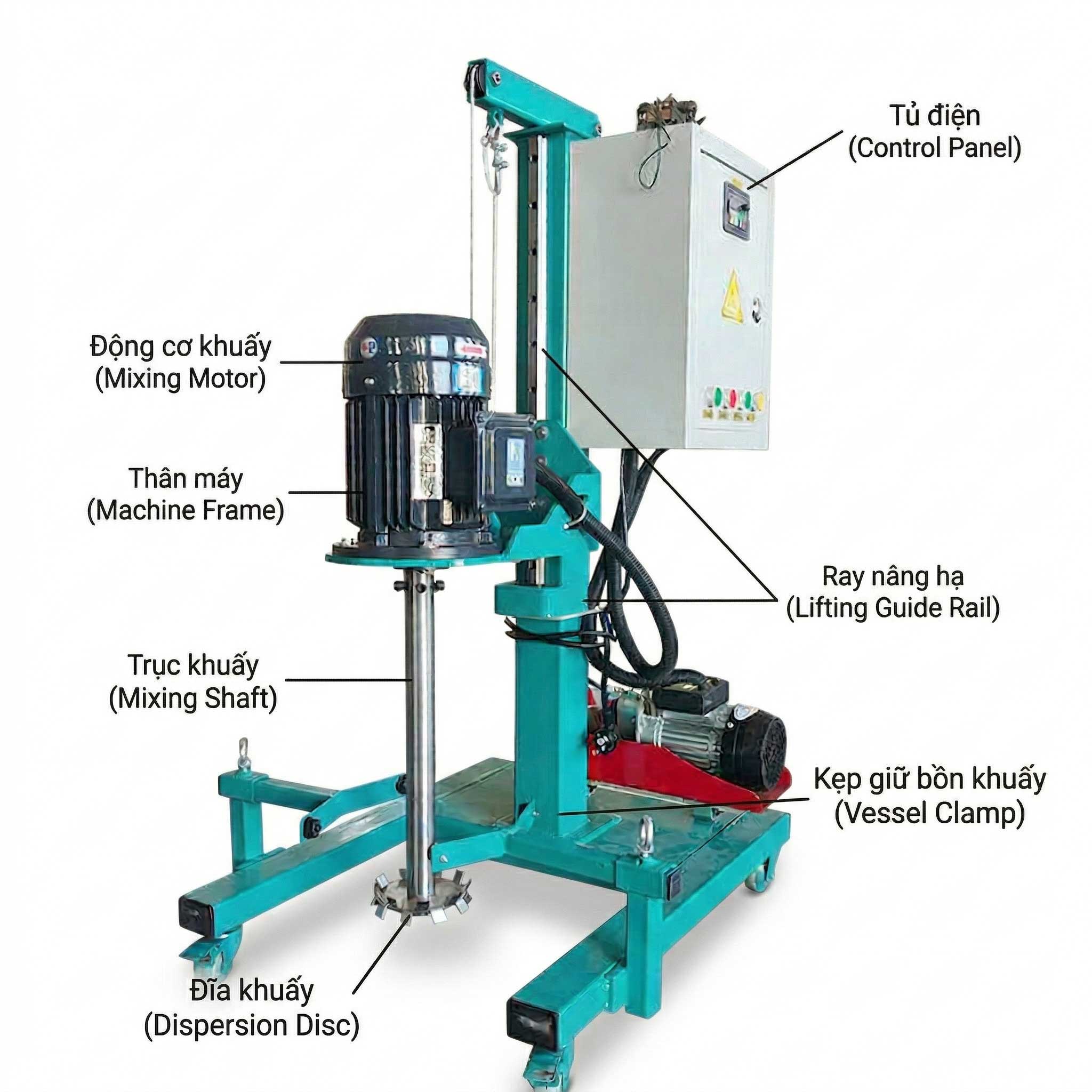 Máy khuấy thí nghiệm ngành hóa chất