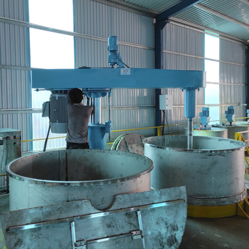 Máy khuấy sơn sàn thao tác 3000 lít tốc độ cao