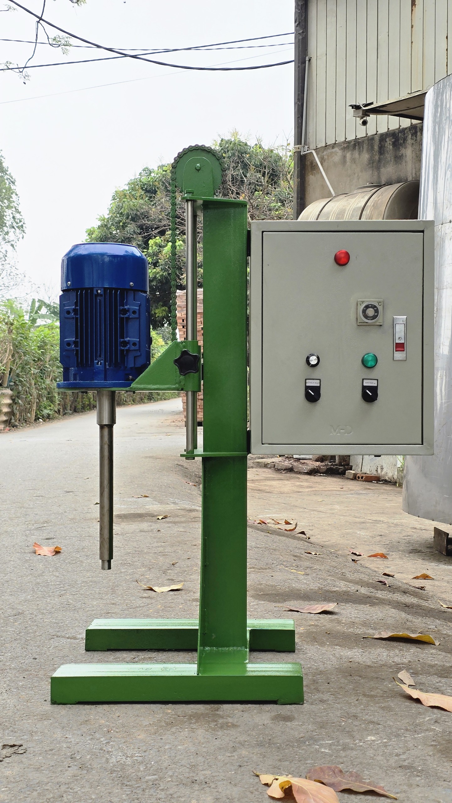 Ảnh sản phẩm Máy khuấy keo, mực in 100 150 lít 3
