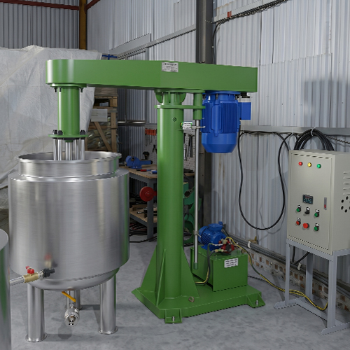 Máy nghiền rổ đứng 300 lít giải pháp nghiền sơn và bột màu