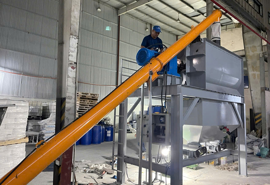 Cấu tạo chi tiết và ứng dụng máy trộn vữa khô 