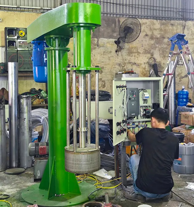 Ảnh sản phẩm Máy nghiền rổ đứng 300 lít 1