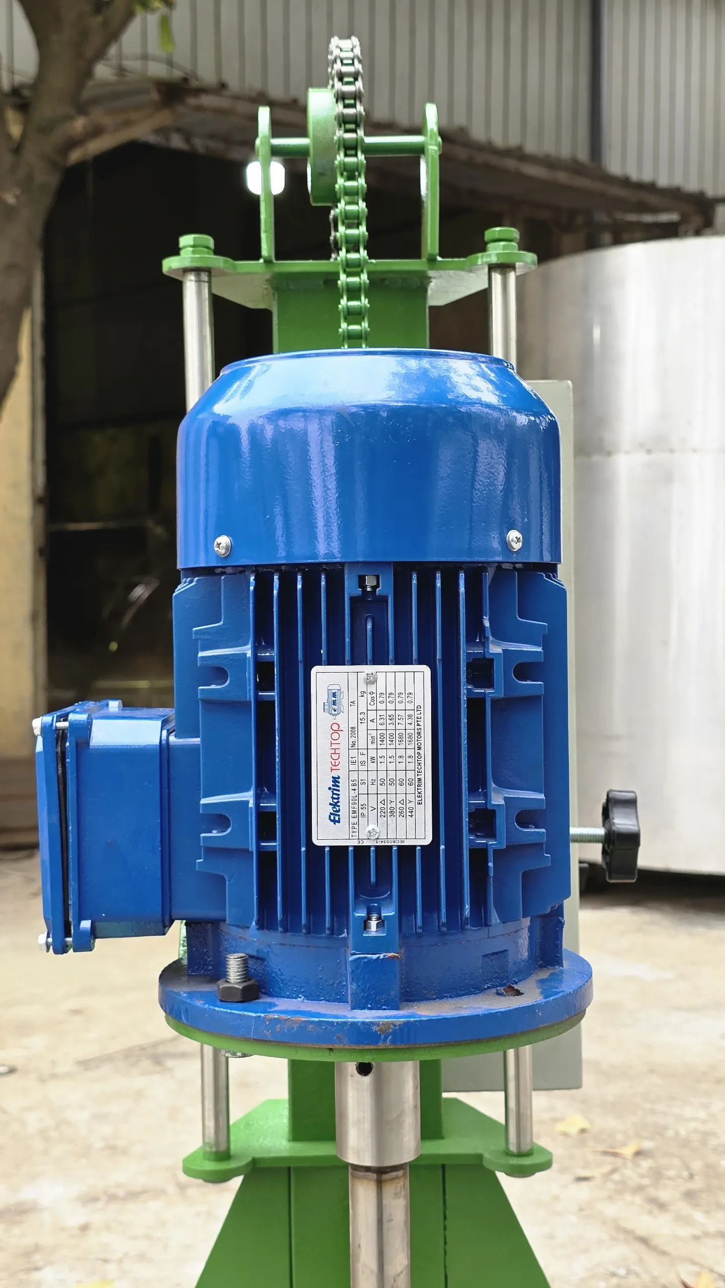 Ảnh sản phẩm Máy khuấy keo, mực in 100 150 lít 1