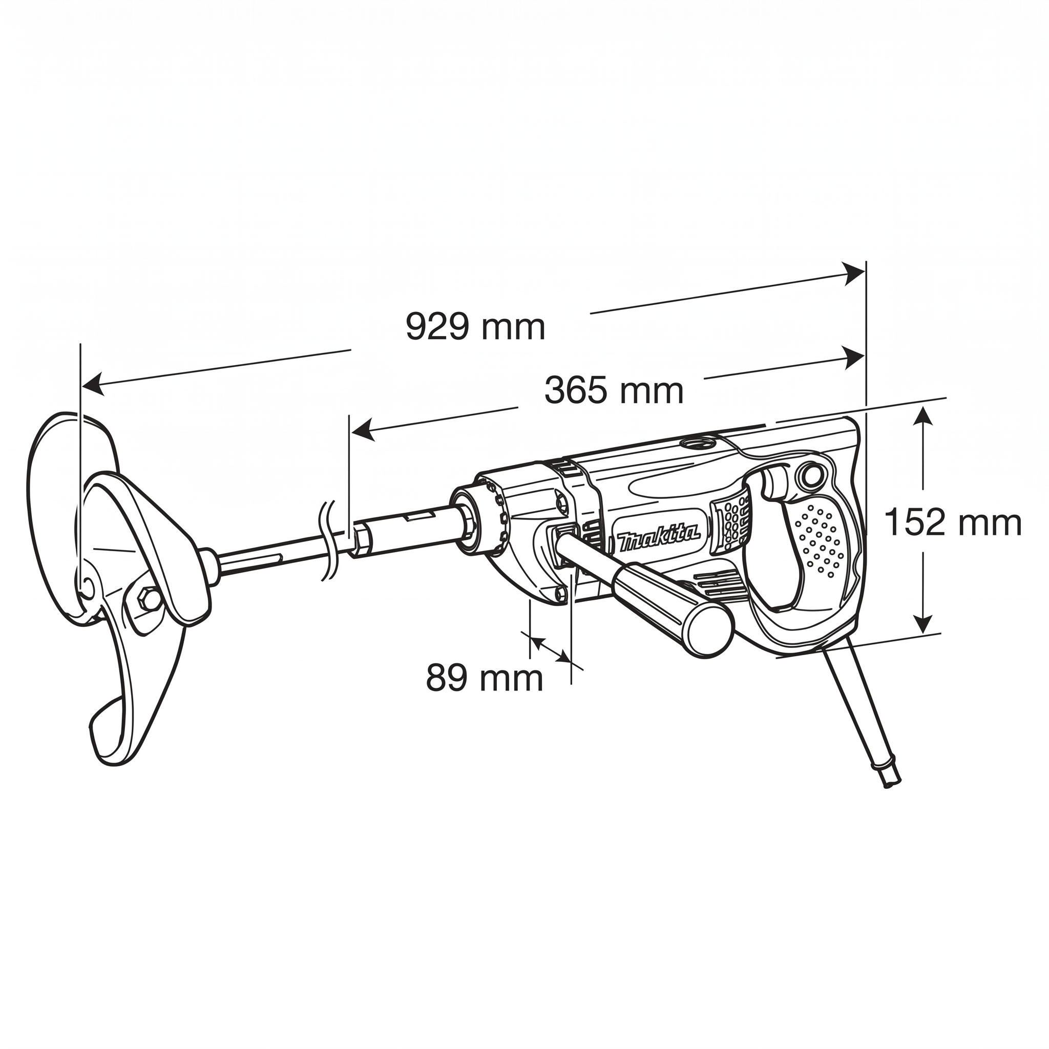 Máy Khuấy Sơn Makita UT2204 850W