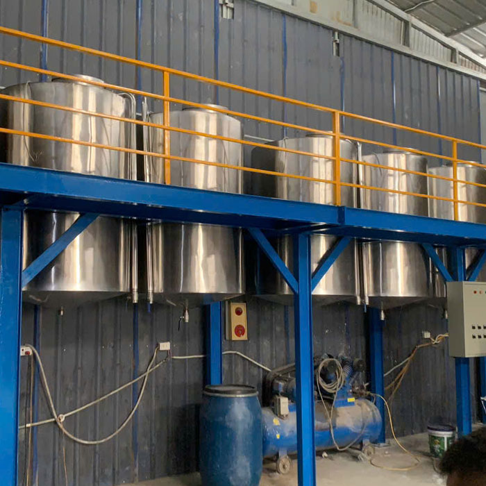 Bồn chứa sơn base đậm 600 700 lít