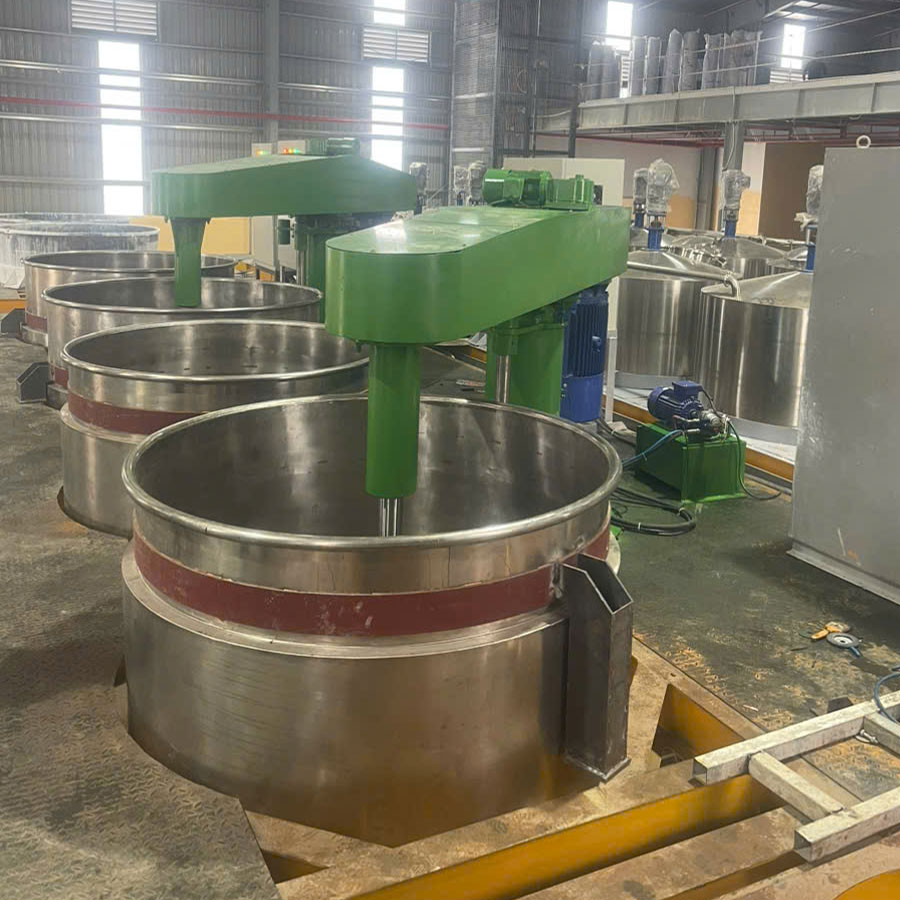 Máy khuấy sơn sàn thao tác 5000 lít