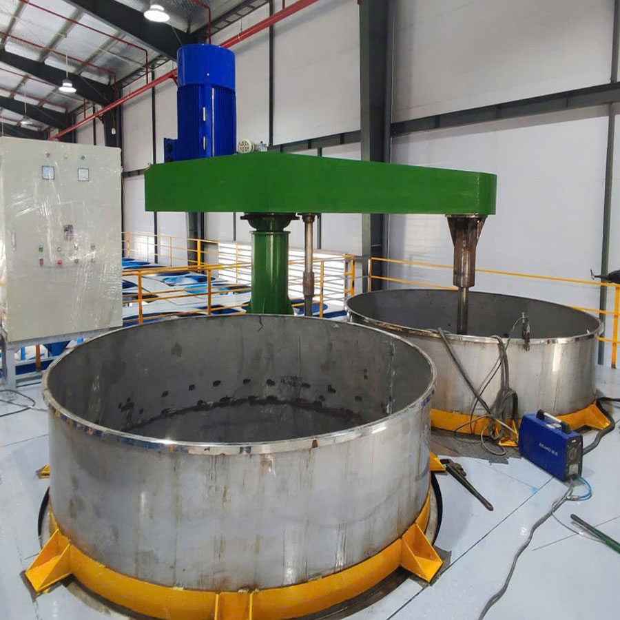 Máy khuấy sàn thao tác 9000 lít 160kW
