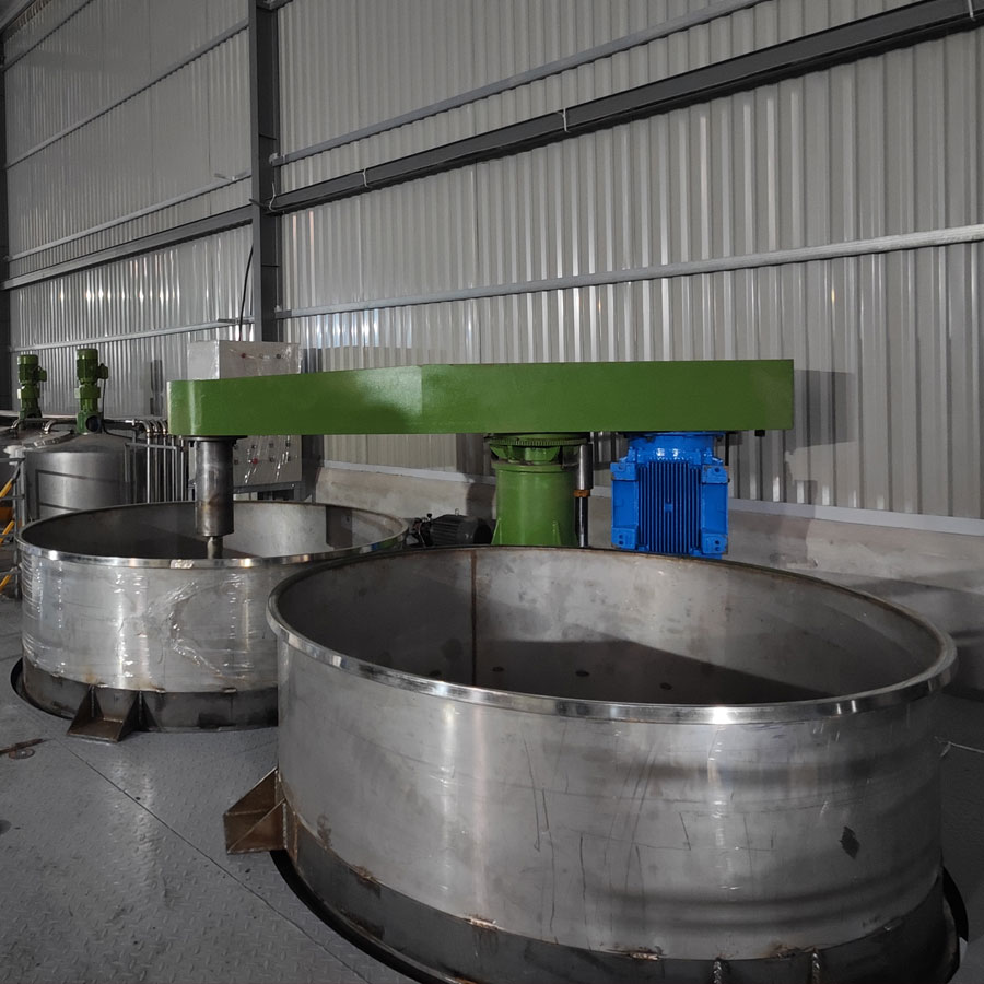 Máy khuấy sơn sàn thao tác 4000 lít