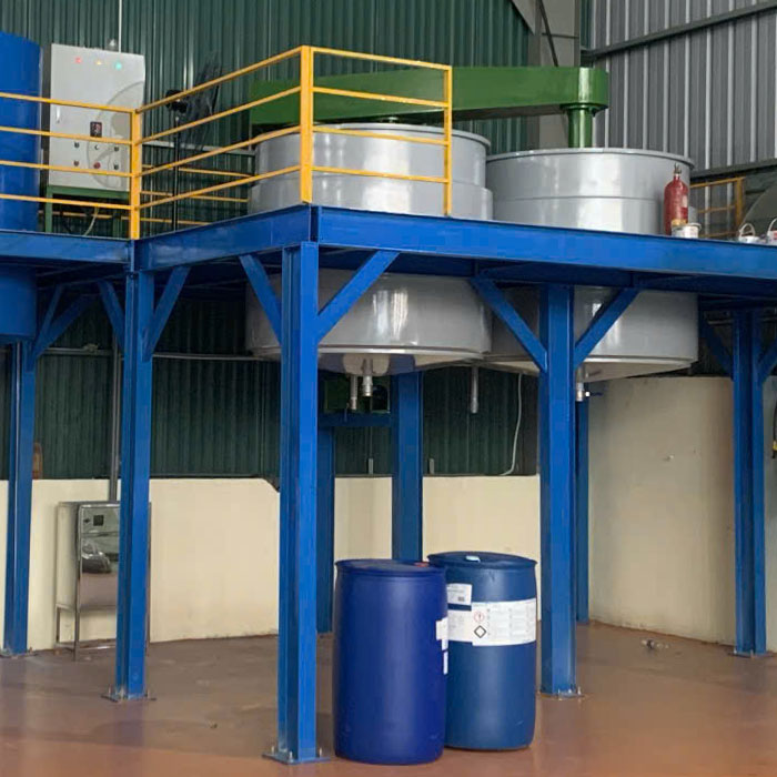 Máy khuấy sơn sàn thao tác 1000 1500 lít