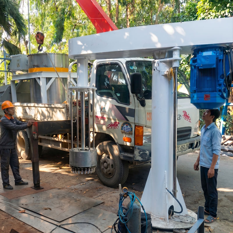 Máy nghiền rổ 1500 lít cho xưởng sản xuất sơn