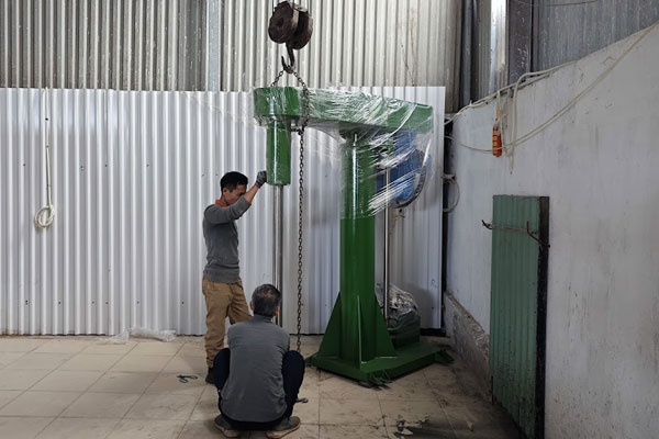 Quy trình vận hành máy khuấy trong nhà máy hiện nay