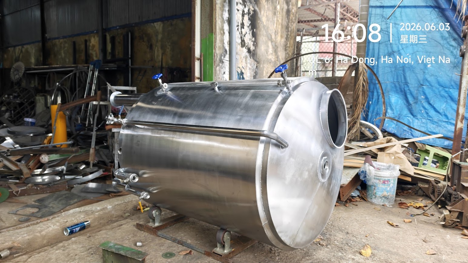 Ảnh sản phẩm Máy khuấy gia nhiệt 500 lít 1