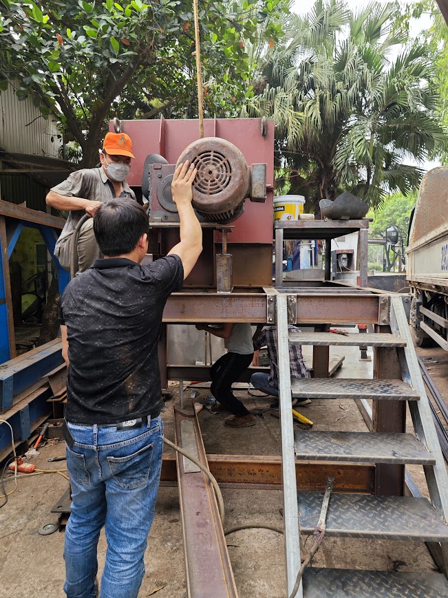 Ảnh sản phẩm Máy trộn vữa khô 1000kg 4