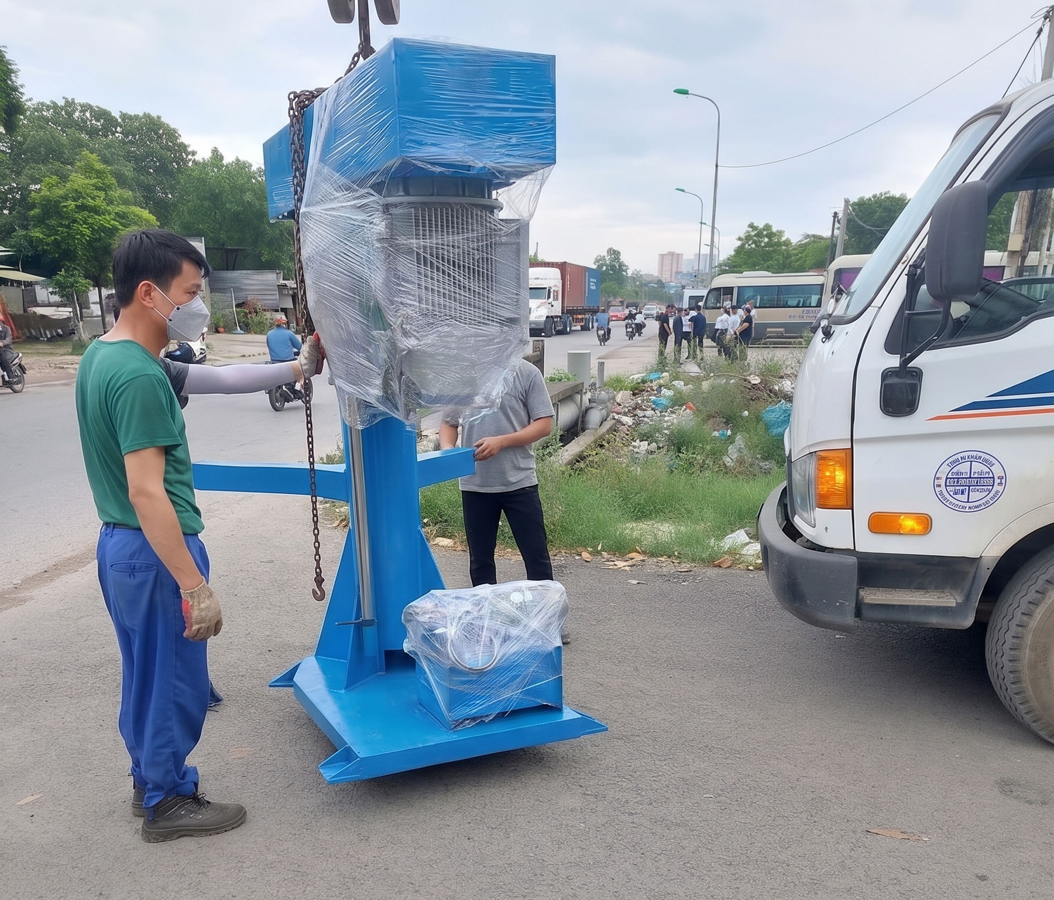 Ảnh sản phẩm Máy khuấy mực in đặc 1000 lít 3