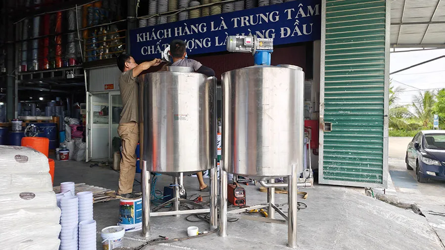 Ảnh sản phẩm Bồn chứa sơn 500 lít 2