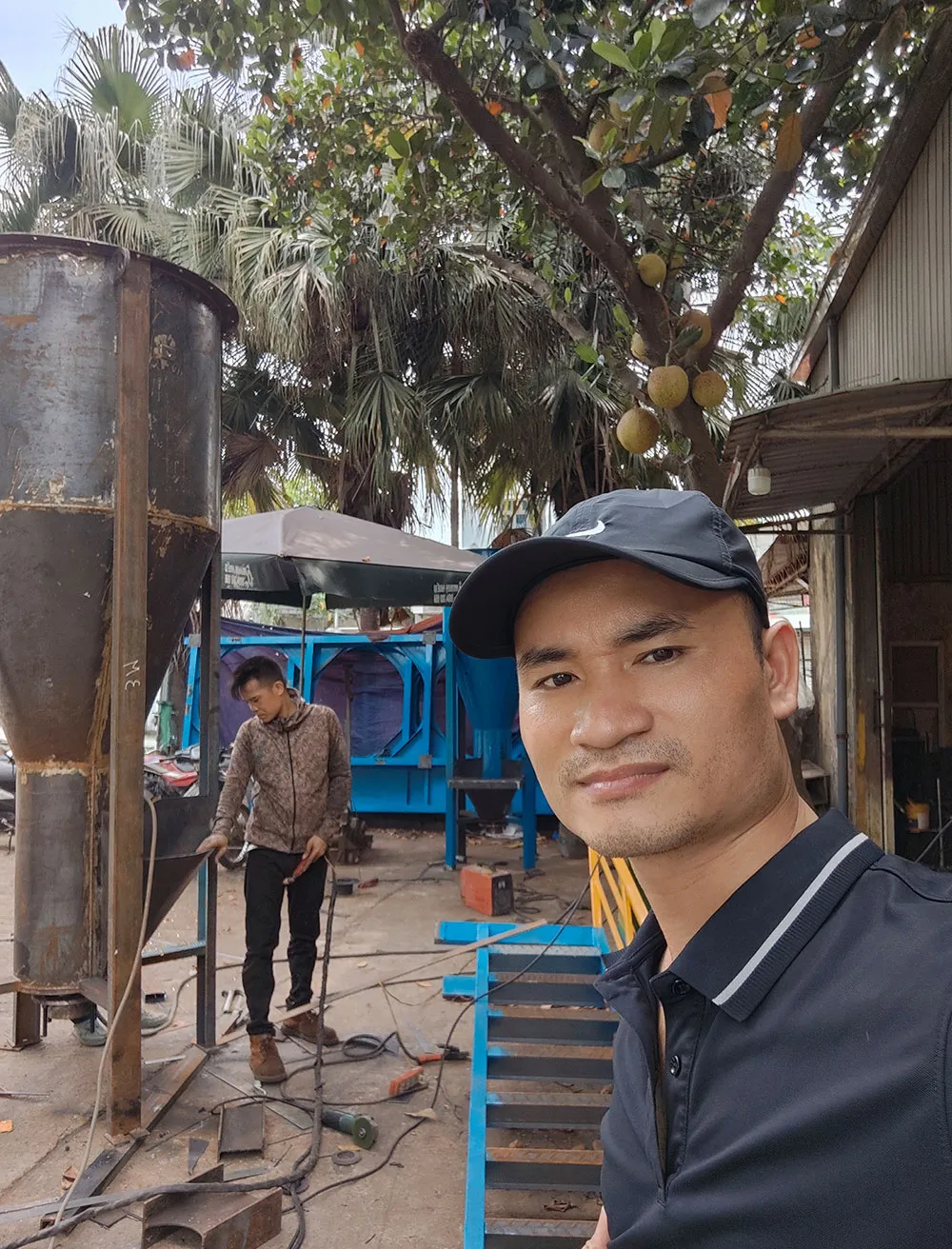 Ảnh sản phẩm Máy Trộn Bột Bả 500kg 3