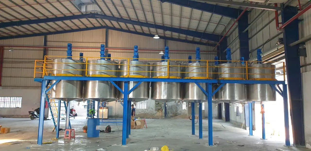 Ảnh sản phẩm Bồn chứa sơn 2500 lít lắp sàn thao tác 1