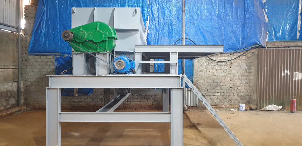 Ảnh sản phẩm Máy trộn bột bả 2000kg 1 tầng trộn 5