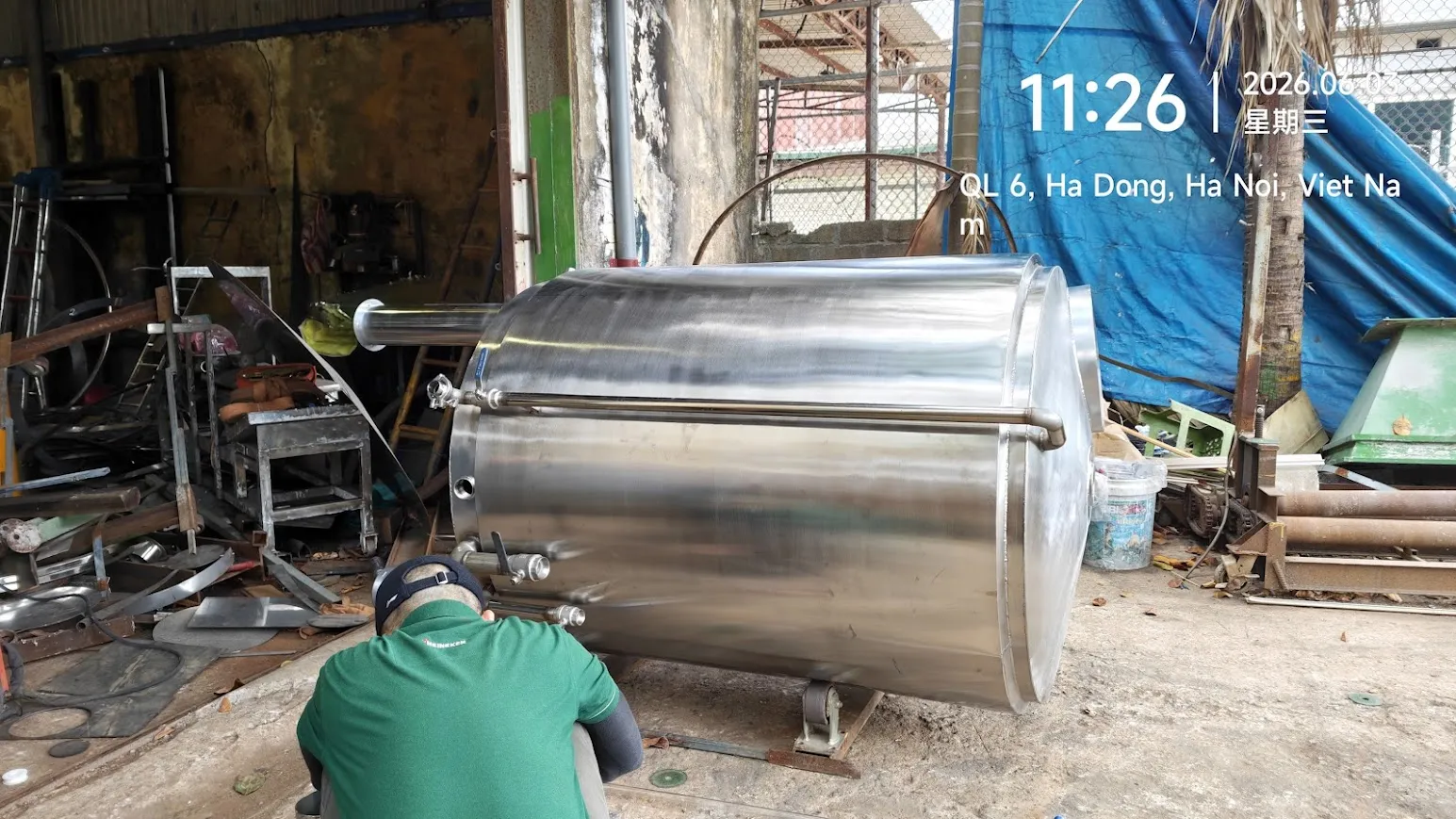 Ảnh sản phẩm Máy khuấy gia nhiệt 500 lít 4