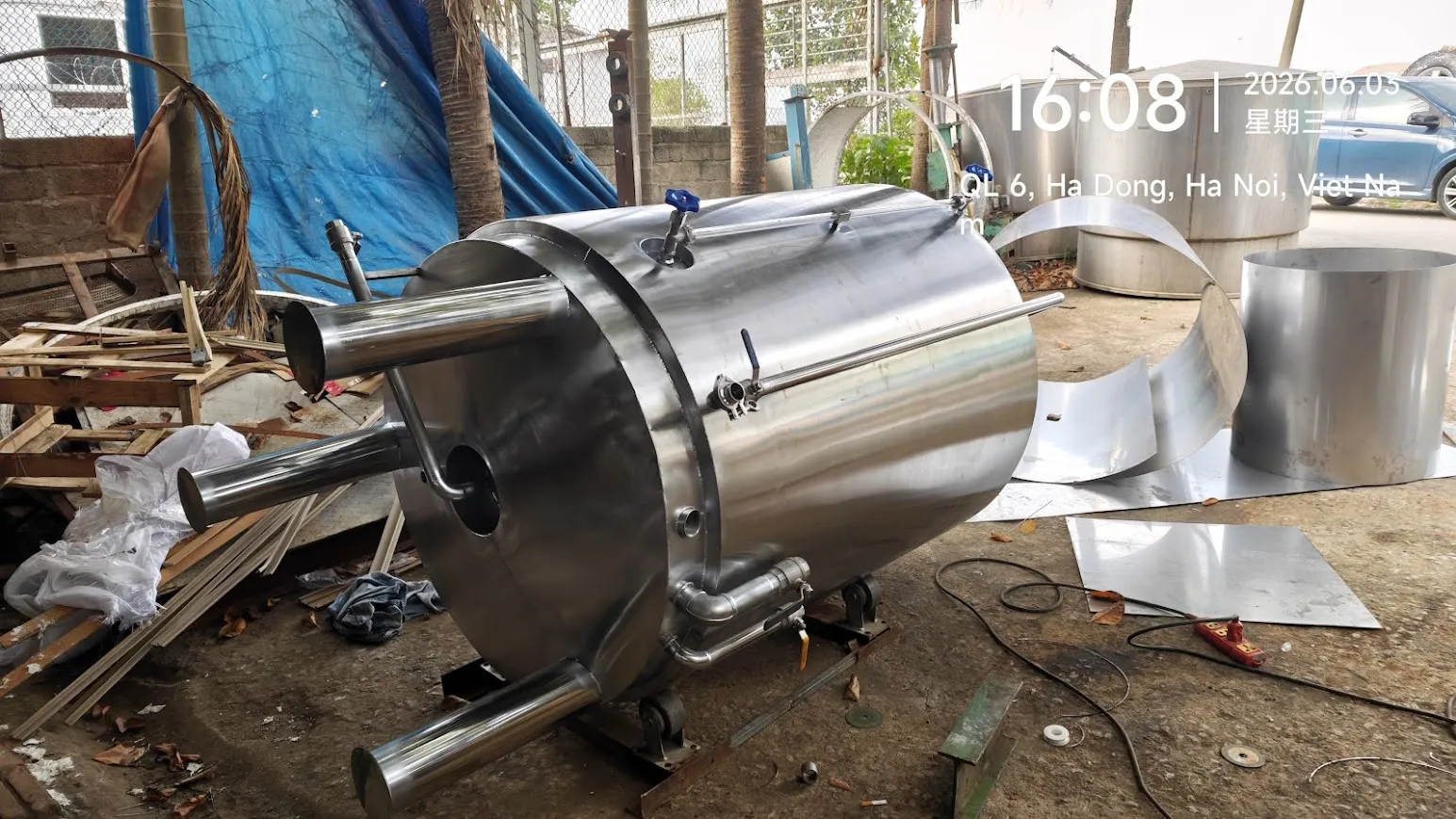 Ảnh sản phẩm Máy khuấy gia nhiệt 500 lít 5