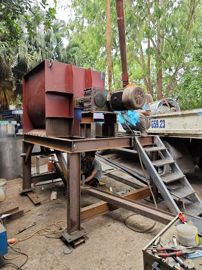 Ảnh sản phẩm Máy trộn vữa khô 1000kg 2
