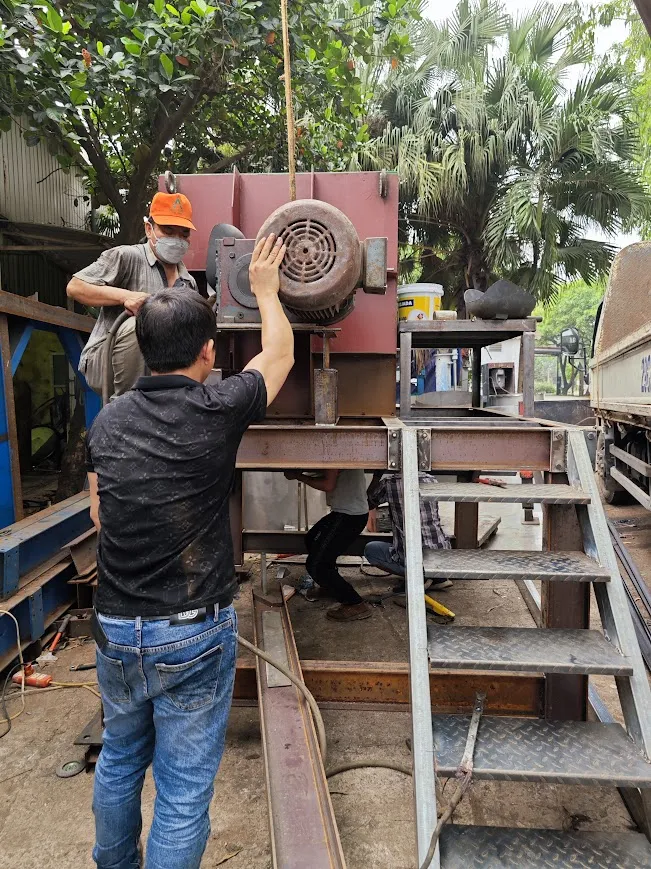 Ảnh sản phẩm Máy trộn vữa khô 1000kg 4