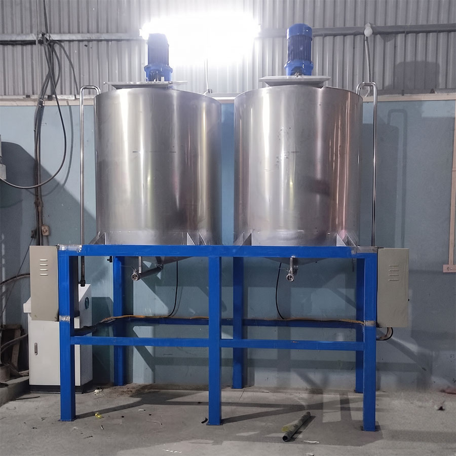 Máy khuấy phân bón 500 lít