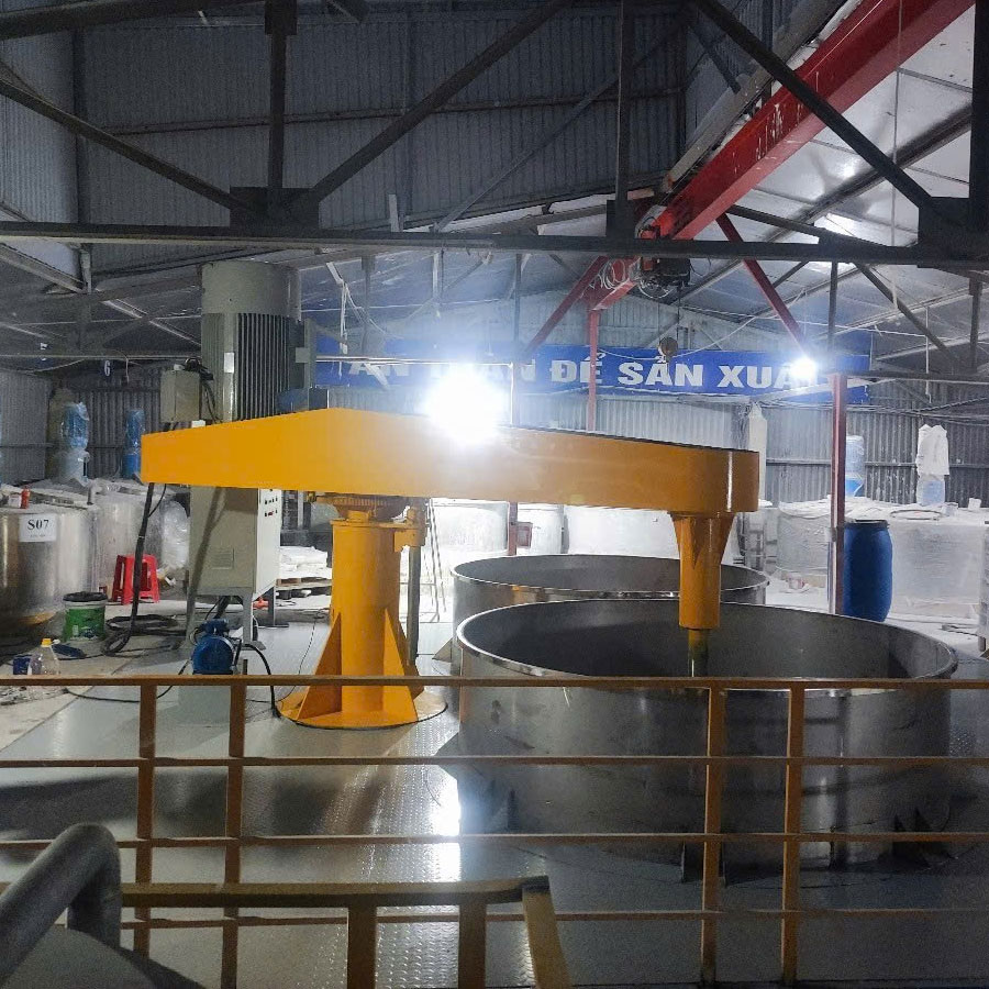 Máy trộn sơn sàn thao tác 10000 lít