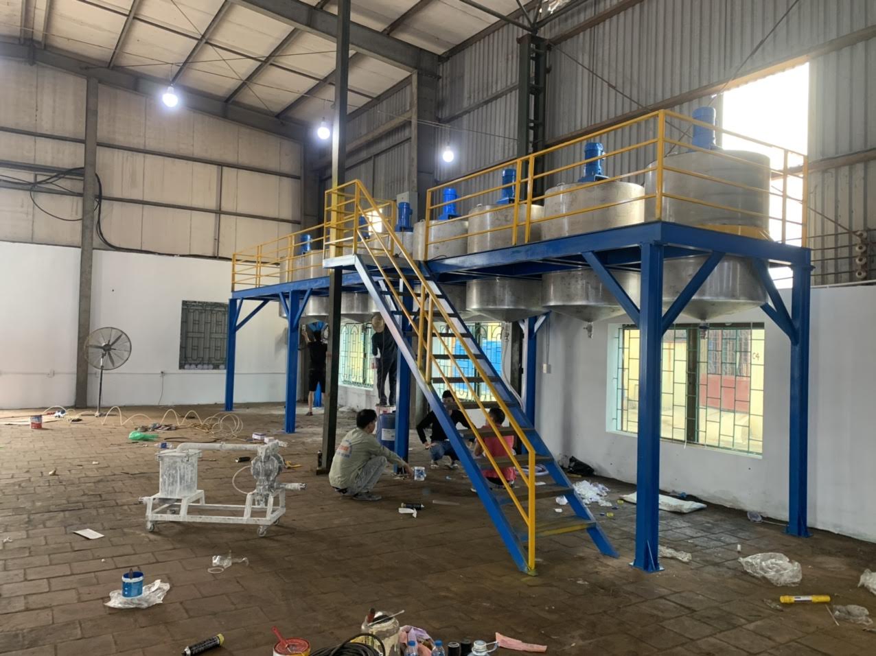 báo giá bồn chứa sơn