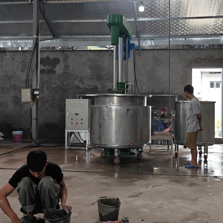 Ảnh sản phẩm Bồn khuấy sơn 1500 lít 2 lớp 2