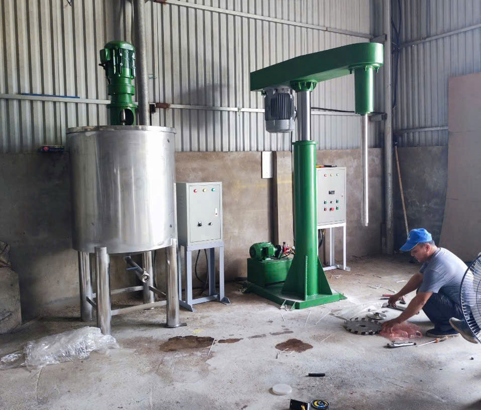 Ảnh sản phẩm Máy khuấy keo giấy 630 lít 3