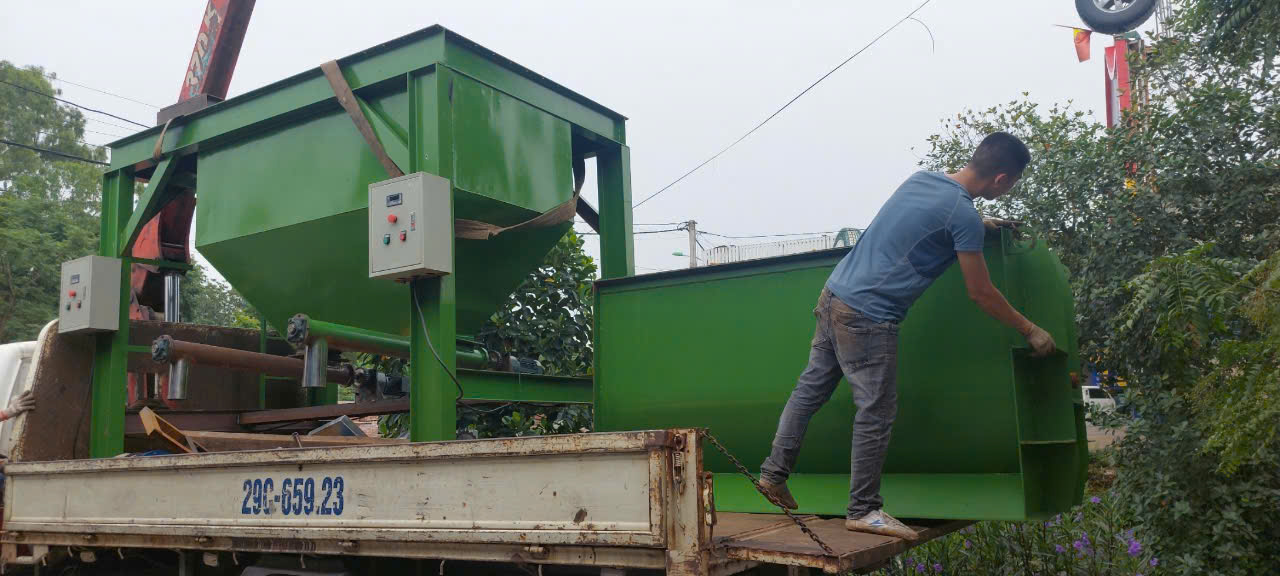 vận chuyển máy trộn keo dán gạch 1000kg