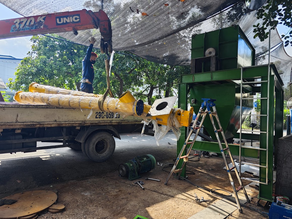 Ảnh sản phẩm Máy trộn keo dán gạch 1000kg 4