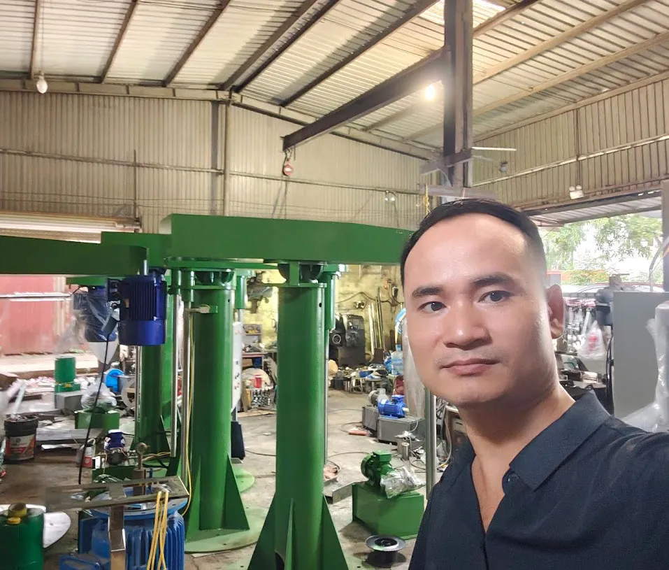 Ảnh sản phẩm Máy khuấy keo giấy 630 lít 1