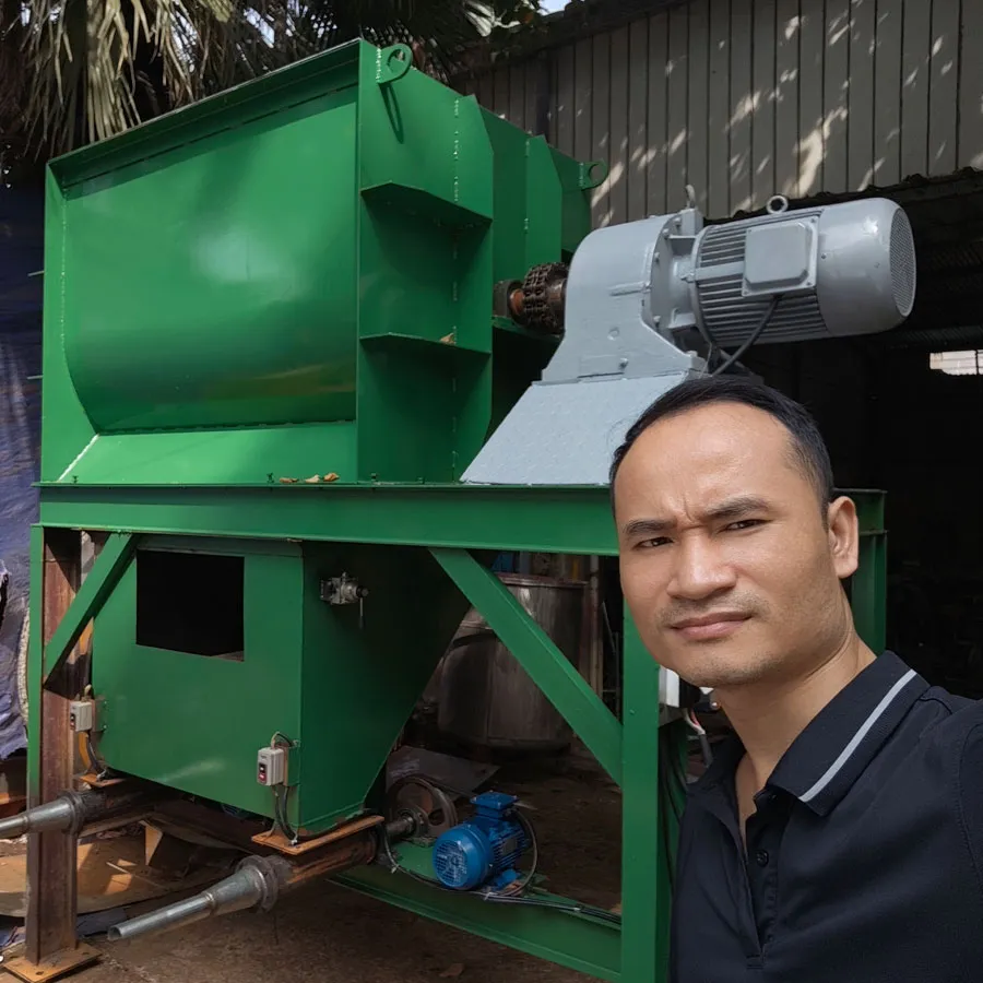 máy trộn vữa khô tại xưởng