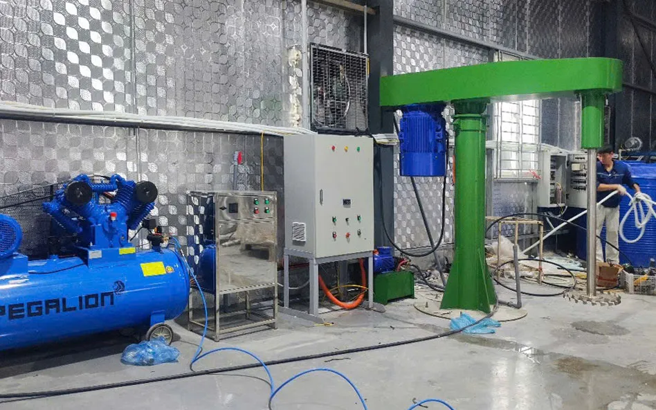 ứng dụng của máy khuấy 1000 lít