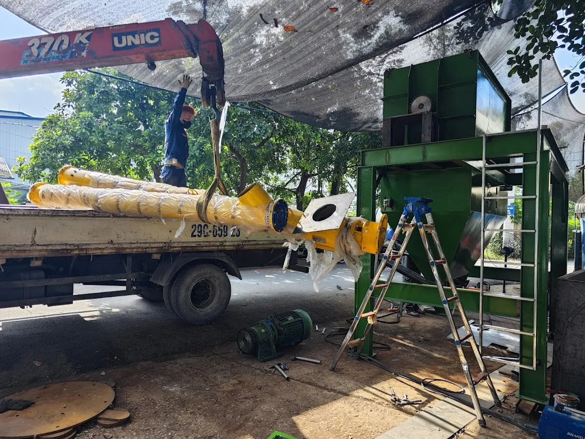 Ảnh sản phẩm Máy trộn keo dán gạch 1000kg 4